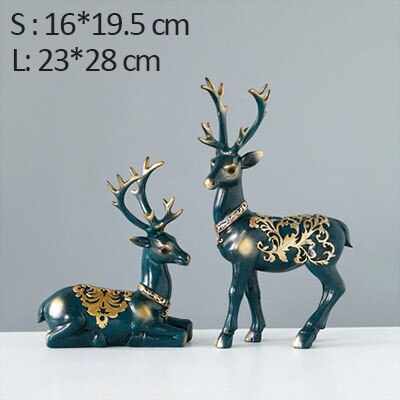 Nordic ornaments resin ornaments modern decoration